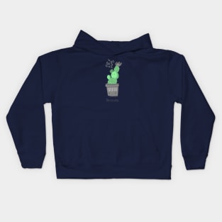 Don't be a prick - Funny Succulent design Kids Hoodie